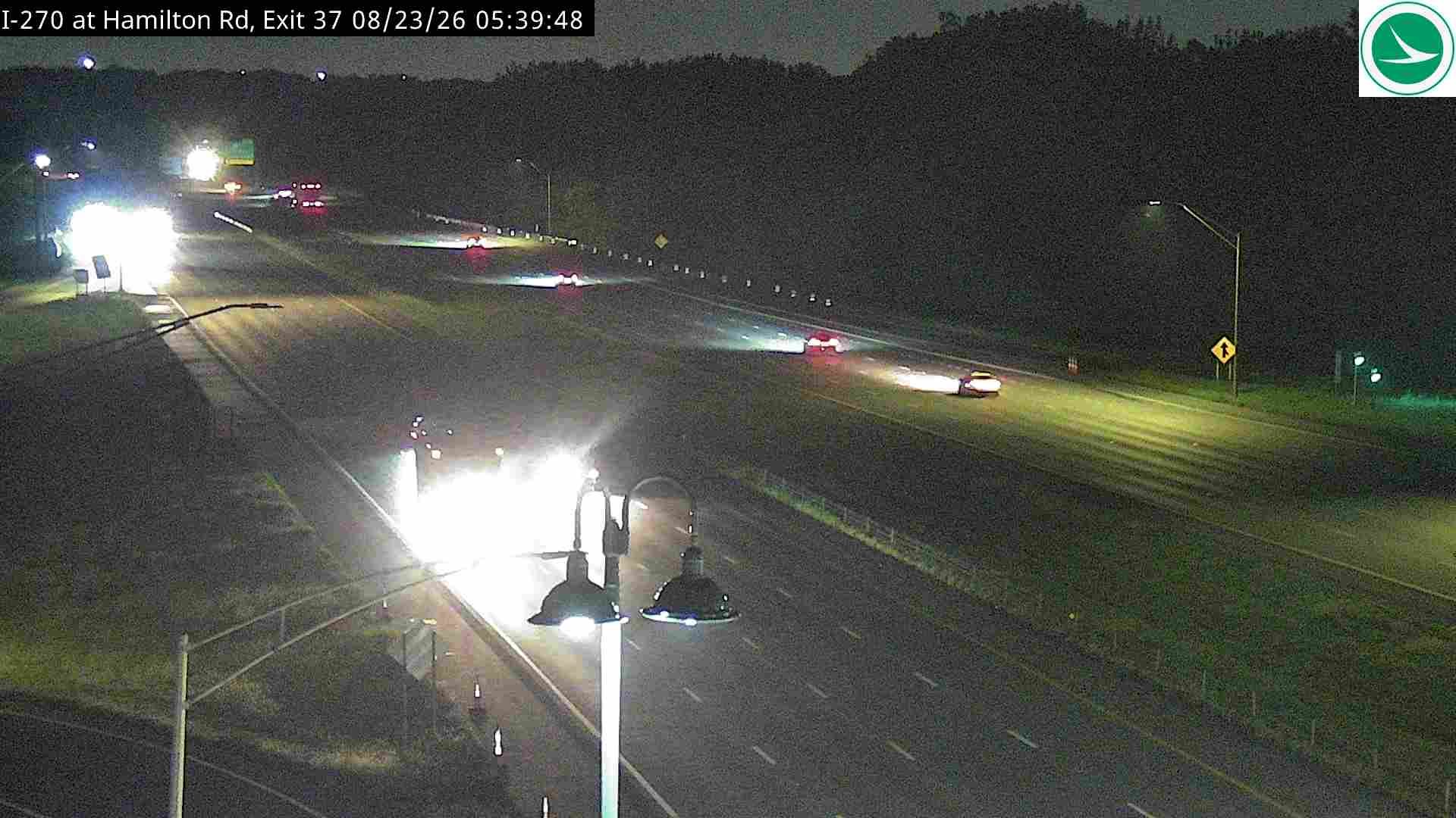 Gahanna: I-270 at Hamilton Rd, Exit