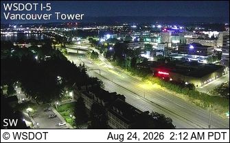 Officers Row: I-5 at MP 0.81: Tower View