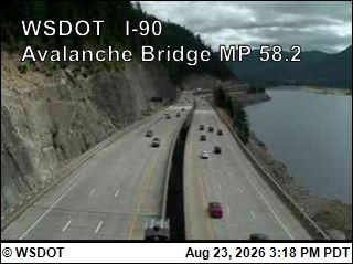 Hyak: I-90 at MP 58.2: Avalanche Bridge