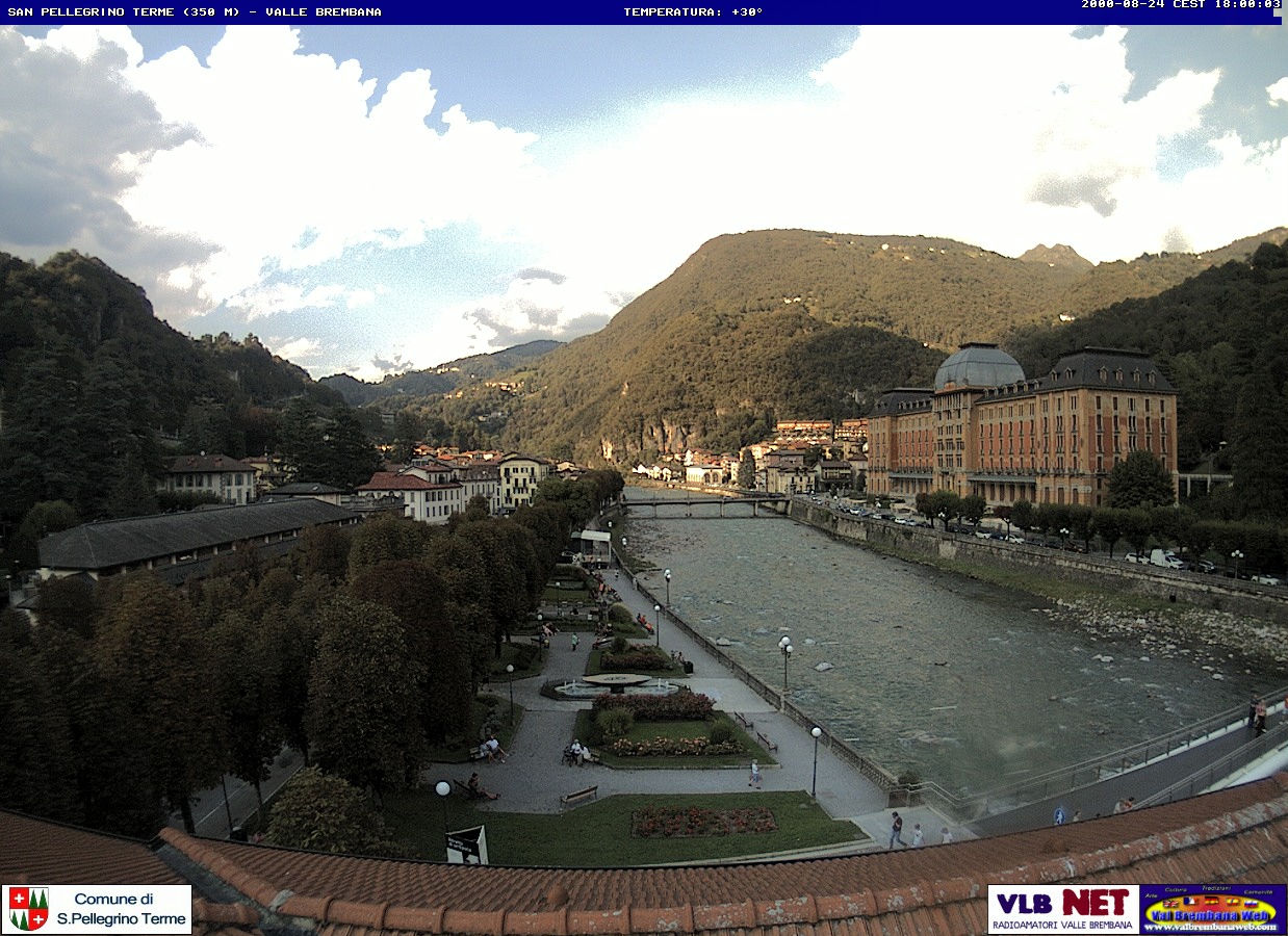 Webcam San Pellegrino Terme: City View