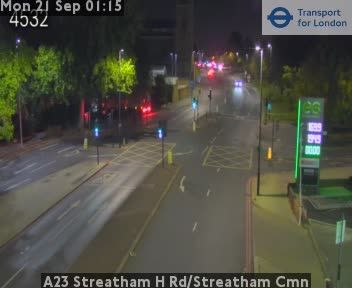 Croydon: A23 Streatham H Rd/Streatham Cmn