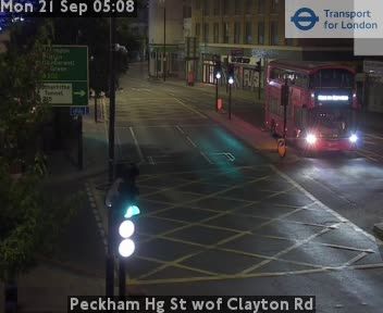 London: Peckham Hg St wof Clayton Rd