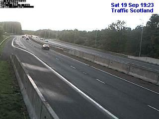 Dalwhinnie › North: A9 Drumochter north view live traffic weather camera
