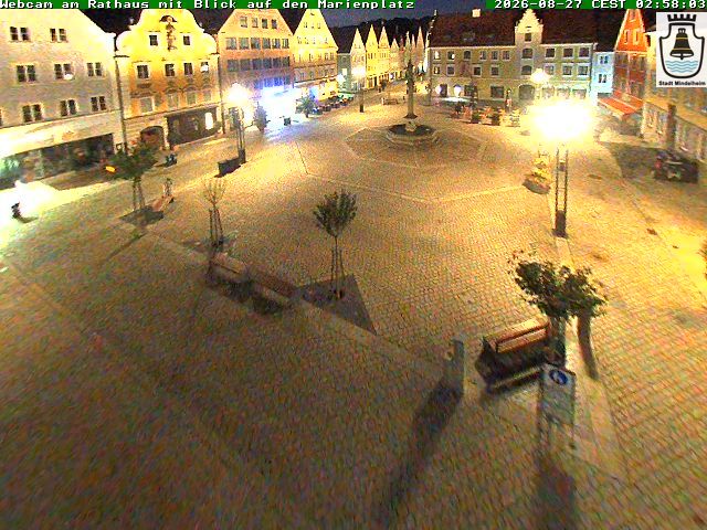 Mindelheim: Stadt - Marienplatz