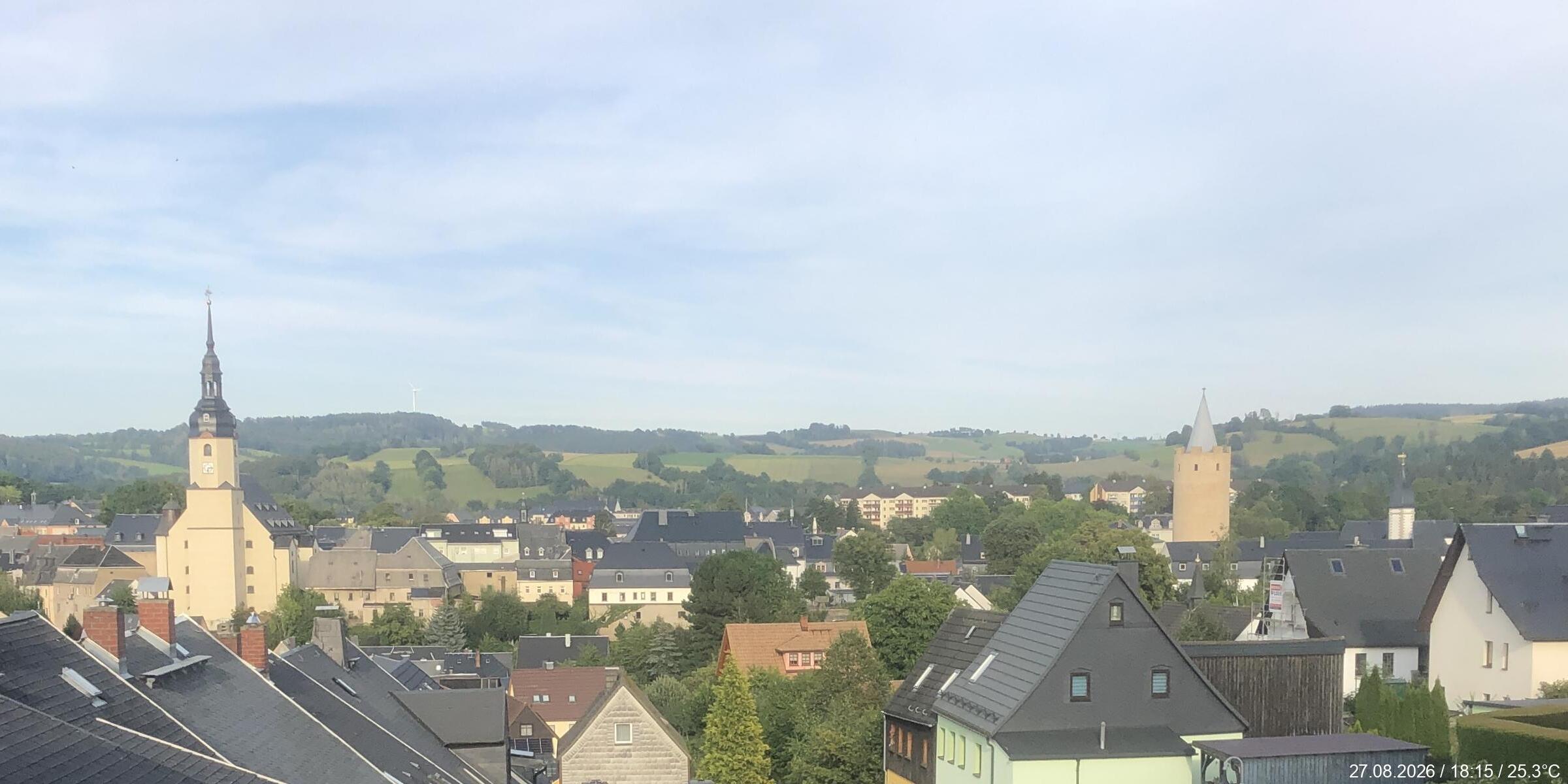 Webcam Zschopau: View onto Zschopau