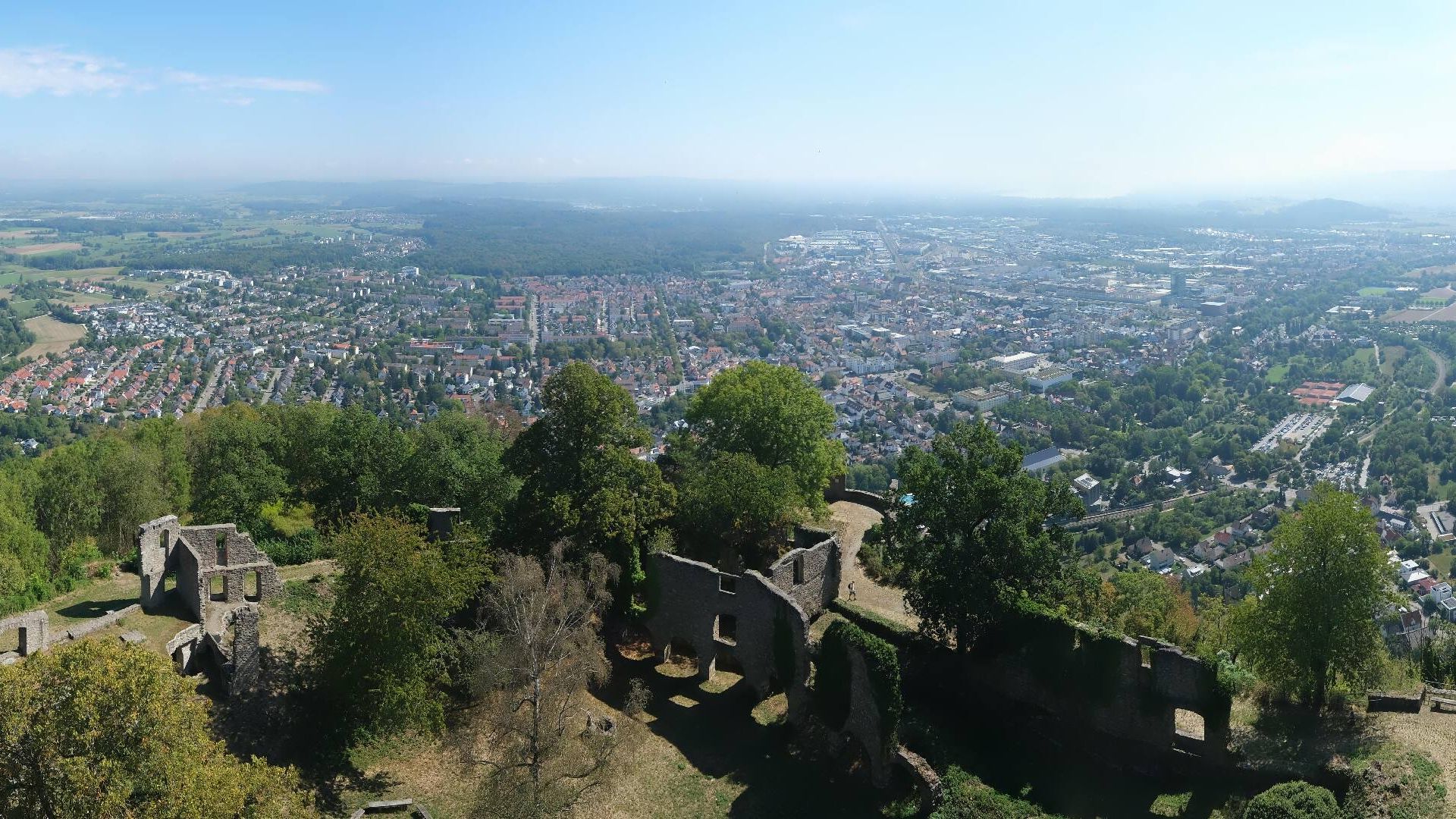 Nordstadt: Singen - Festungsruine Hohentwiel
