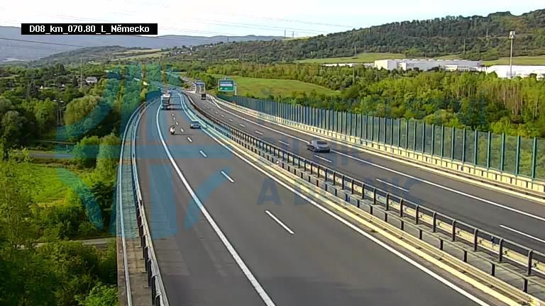 Usti nad Labem: Teplárna Trmice - D8 - Hostovice