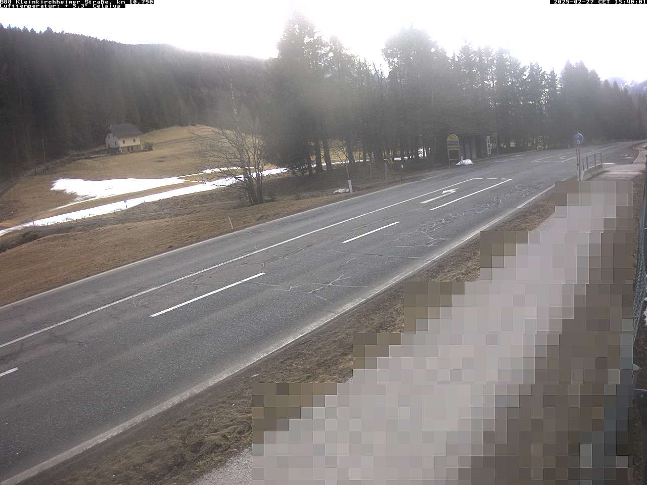 Bad Kleinkirchheim: B 88 Kleinkirchheimer Straße, km 10,79