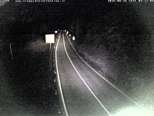 Imer: SS50_km 65 in località Totoga (comune di) - vista con direzione Primiero
