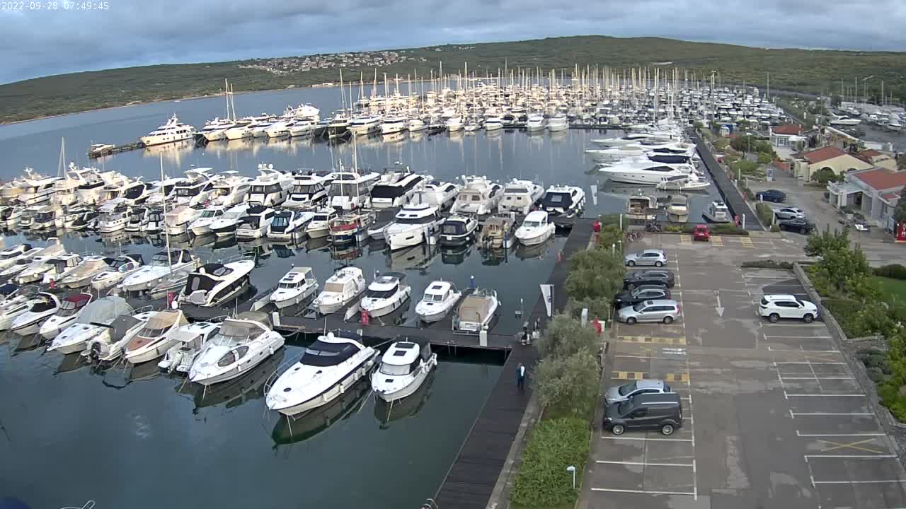 Webcam Punat (Krk): Marina Punat