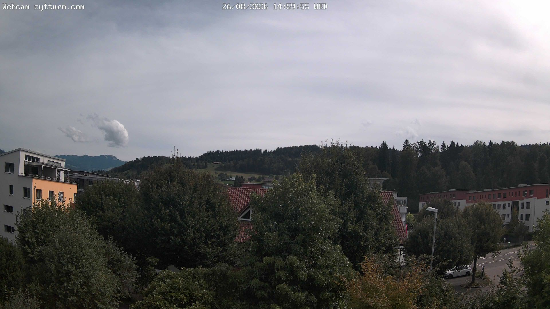 Risch-Rotkreuz: Live Webcam Rotkreuz Richtung Süd-Ost