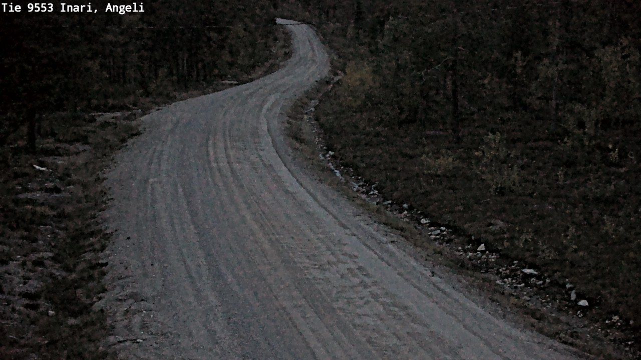 Inari: Tie 9553 - Angeli, Lintupuolivaara - Inariin