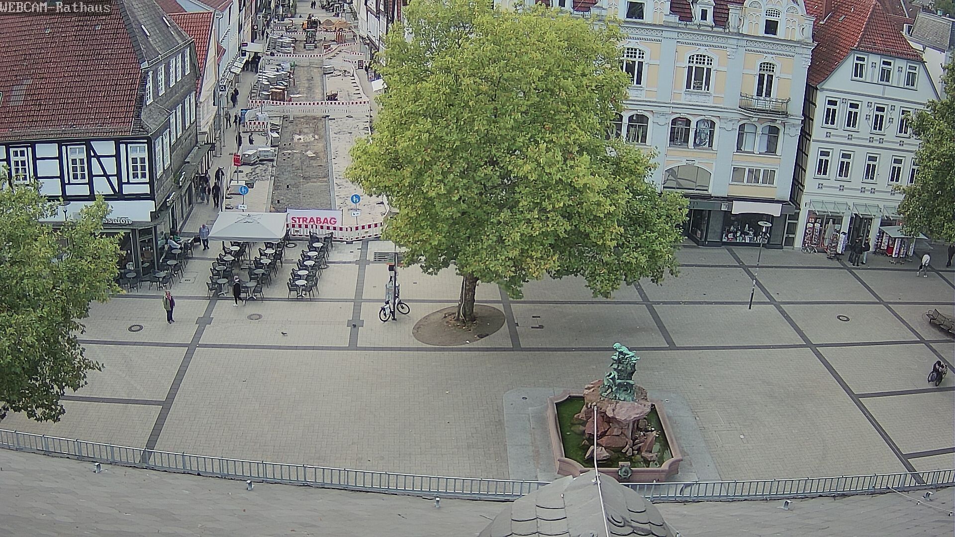 Lemgo: Stadt Detmold mit Blick auf den Marktplatz