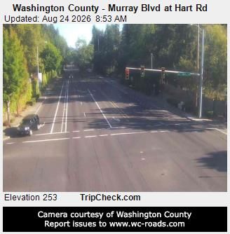 Beaverton: Washington County - Murray Blvd at Hart Rd