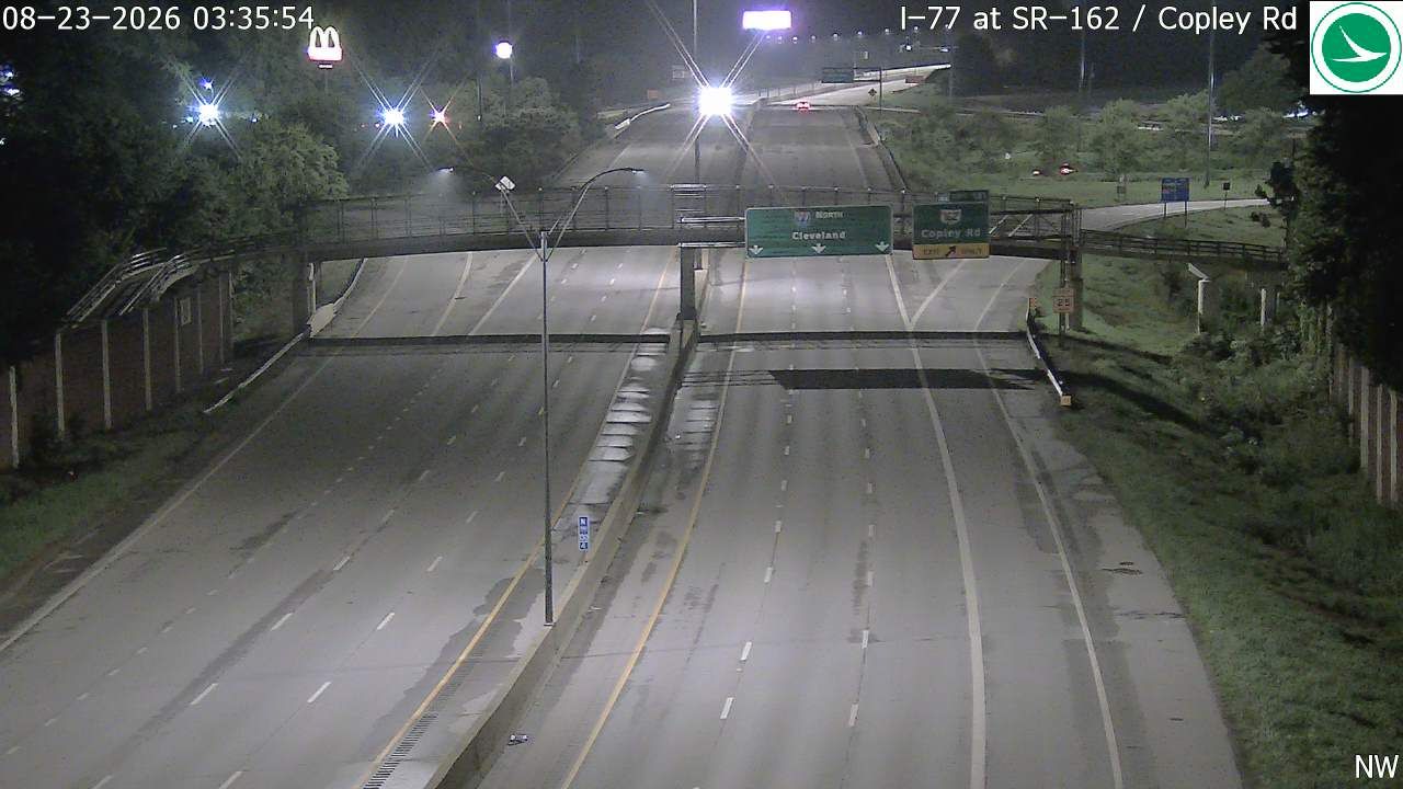 Akron: I-77 at SR-162 - Copley Rd