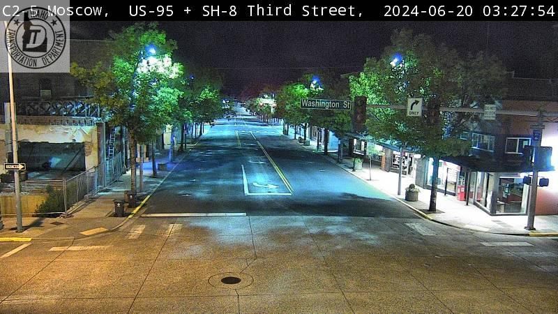 Moscow: US 95: SH-8 Junction