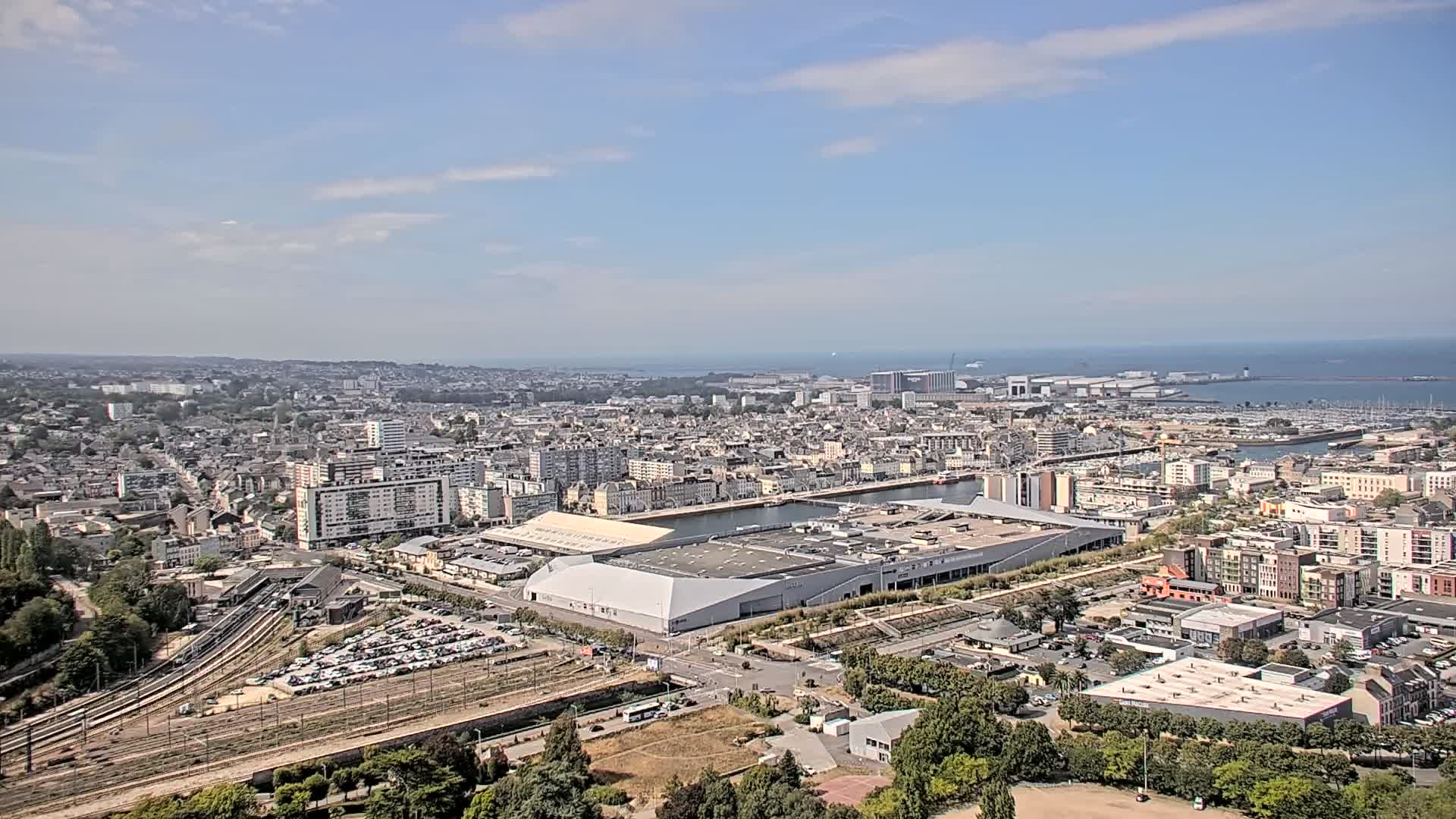 Webcam Cherbourg-Octeville: Panorama View