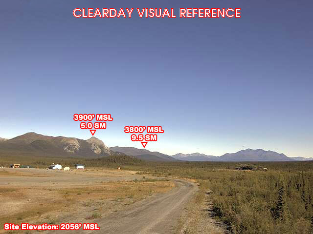 Webcam Arctic Village, Alaska: Arctic Village Airfield (PARC), View in Northern Direction
