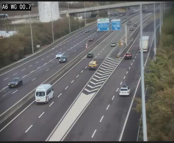 Luxembourg: A6 Croix de Gasperich