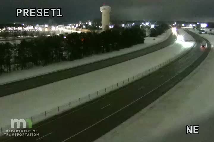 Lino Lakes: I-35W NB S of Co Rd