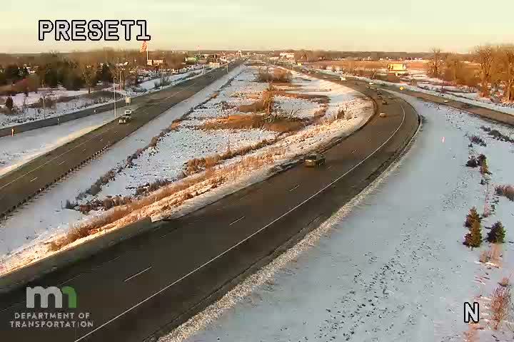 Columbus: I-35E SB N Jct I-35W