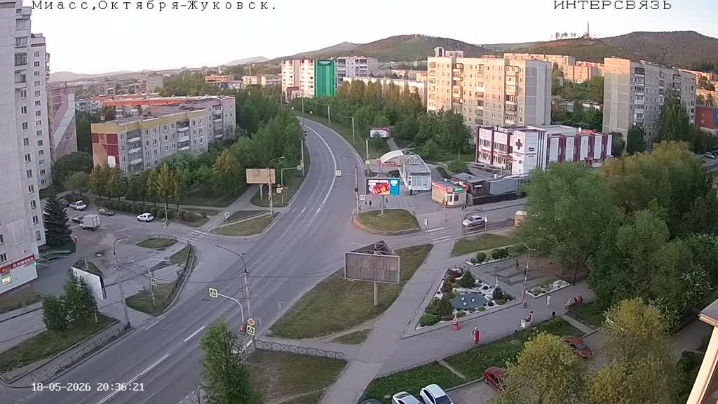 Miass › North-East: Ulitsa Zhukovskogo - Prospekt Oktyabrya - Alleya Geroyev
