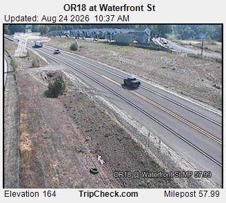 Newberg: ORE18 at Waterfront St