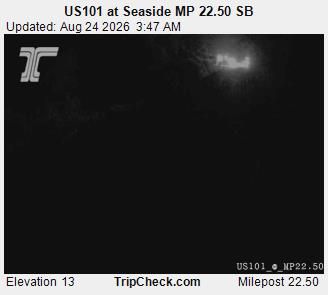 Seaside: US101 at - MP 22.50 SB