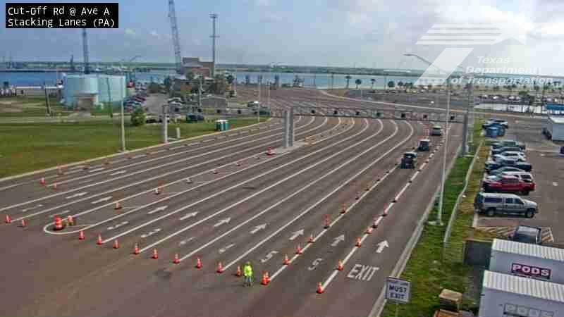 Port Aransas › West: Ferry Stacking Lanes
