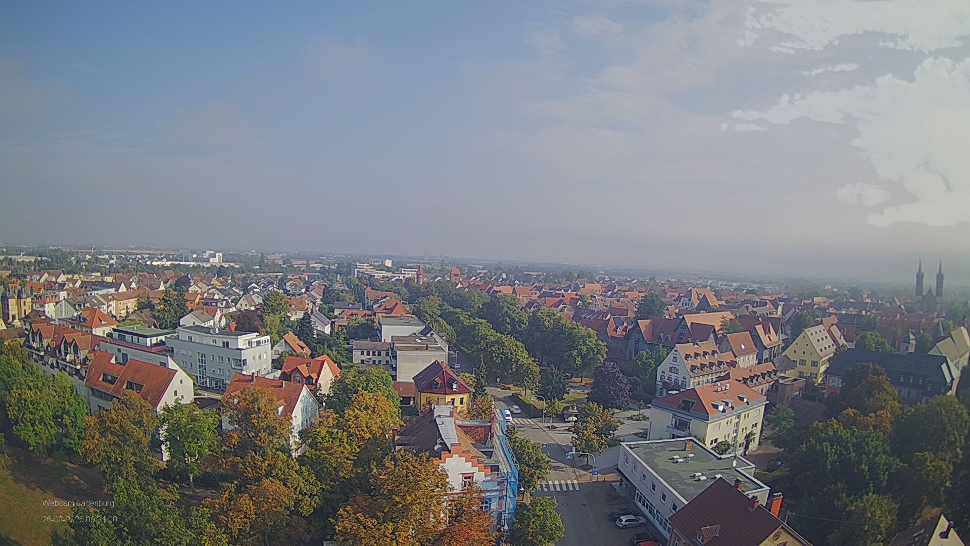 Webcam Ladenburg: Historic Town Center