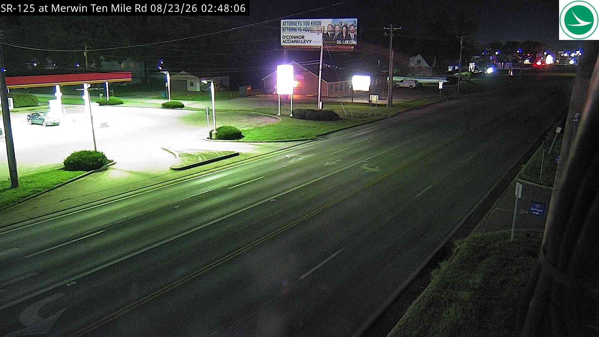 Merwin: SR-125 at - Ten Mile Rd
