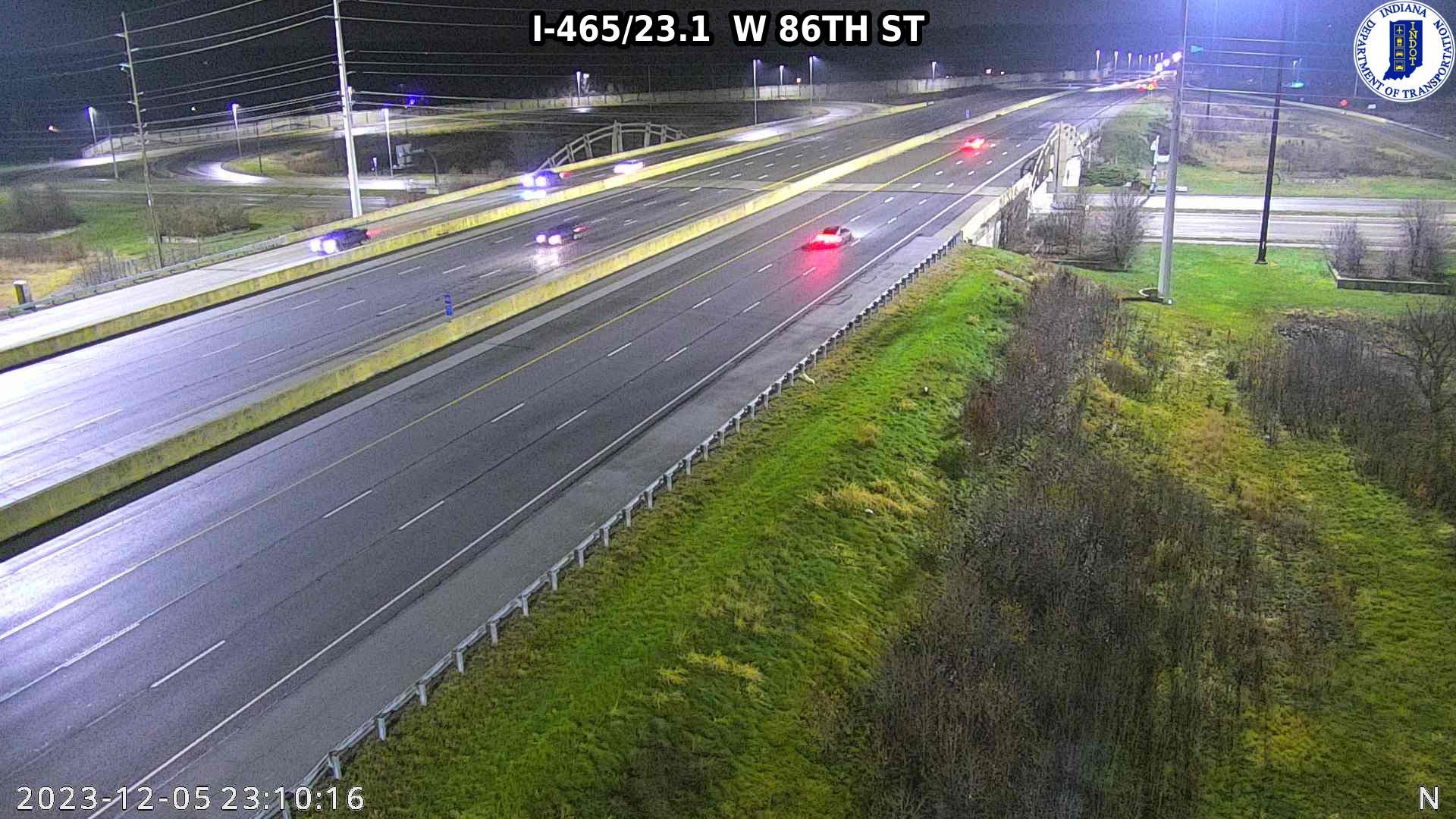 Indianapolis: I-465: I-465/23.1 W 86TH ST