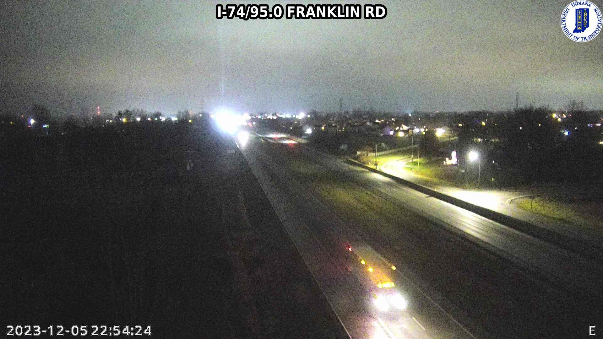 Indianapolis: I-74: I-74/95.0 FRANKLIN RD