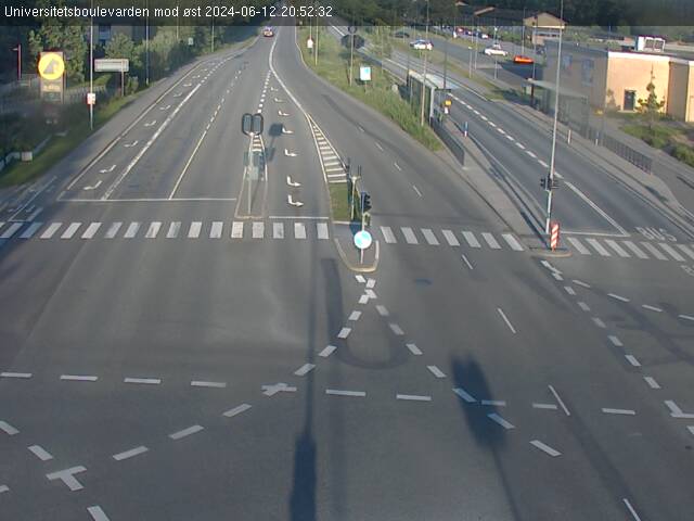 Webcam Aalborg: Universitetsboulevarden
