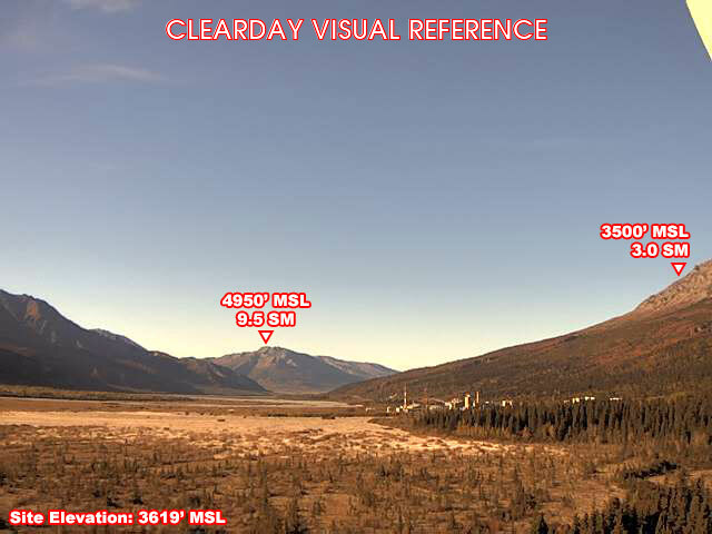 Webcam Isabel Pass, Alaska: Isabel Pass Airfield, View in NorthWestern Direction