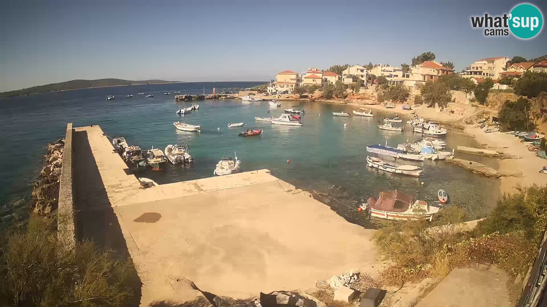 Webcam Zavala (Hvar): Zavala Marina