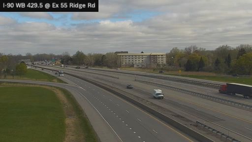 Ebenezer › West: I-90 at Interchange 55 (Lackawanna Barrier and Ridge Road)