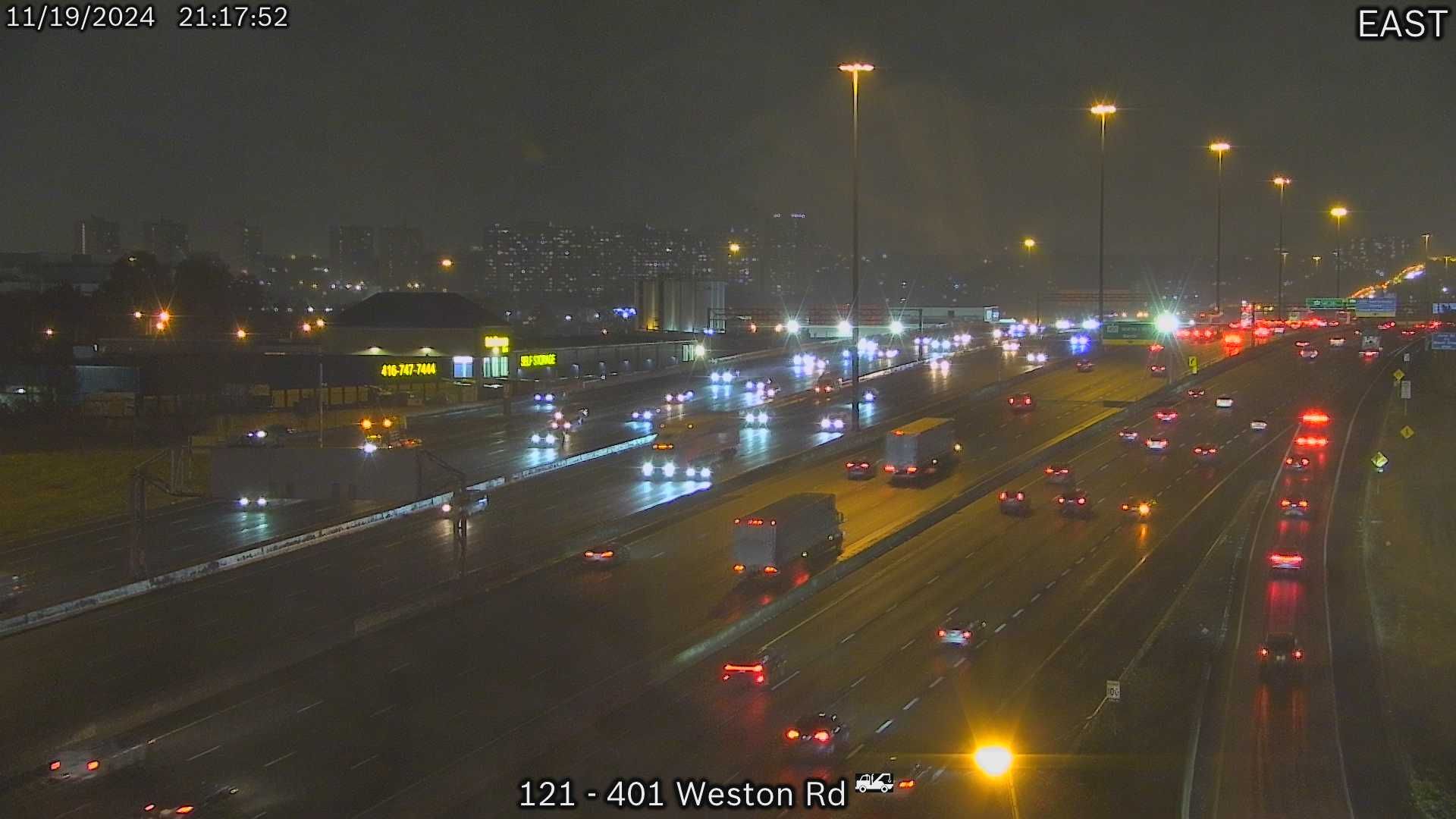 North York: Highway 401 near Weston Road