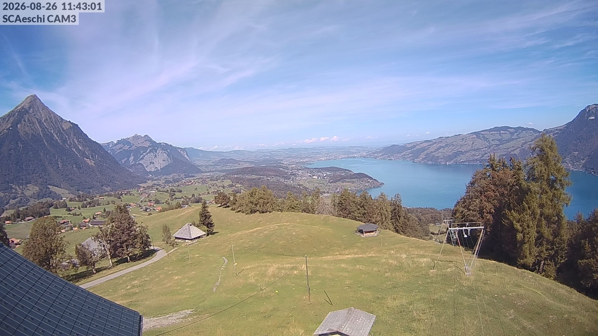 Aeschiried: Skihütte Aeschiried - Skilift Aeschiallmend Ag - Lake Thun