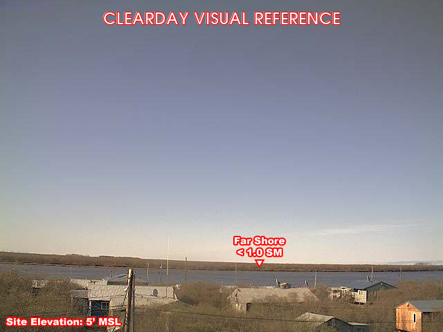 Webcam Emmonak, Alaska: Emmonak Airfield (PAEM), View in Southern Direction
