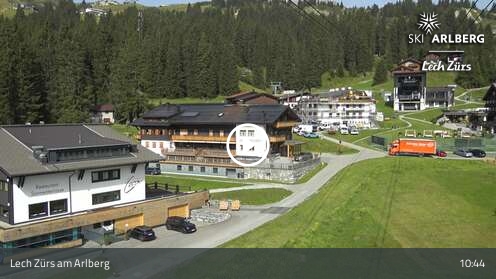 Webcam Oberlech: View of Oberlech