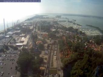 Webcam Sandusky, Ohio: Cedar Point Amusement Park