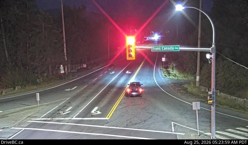 North Cowichan › West: Hwy 1, at Herd Rd/Cowichan Valley Hwy, about 5 km north of Duncan, looking west