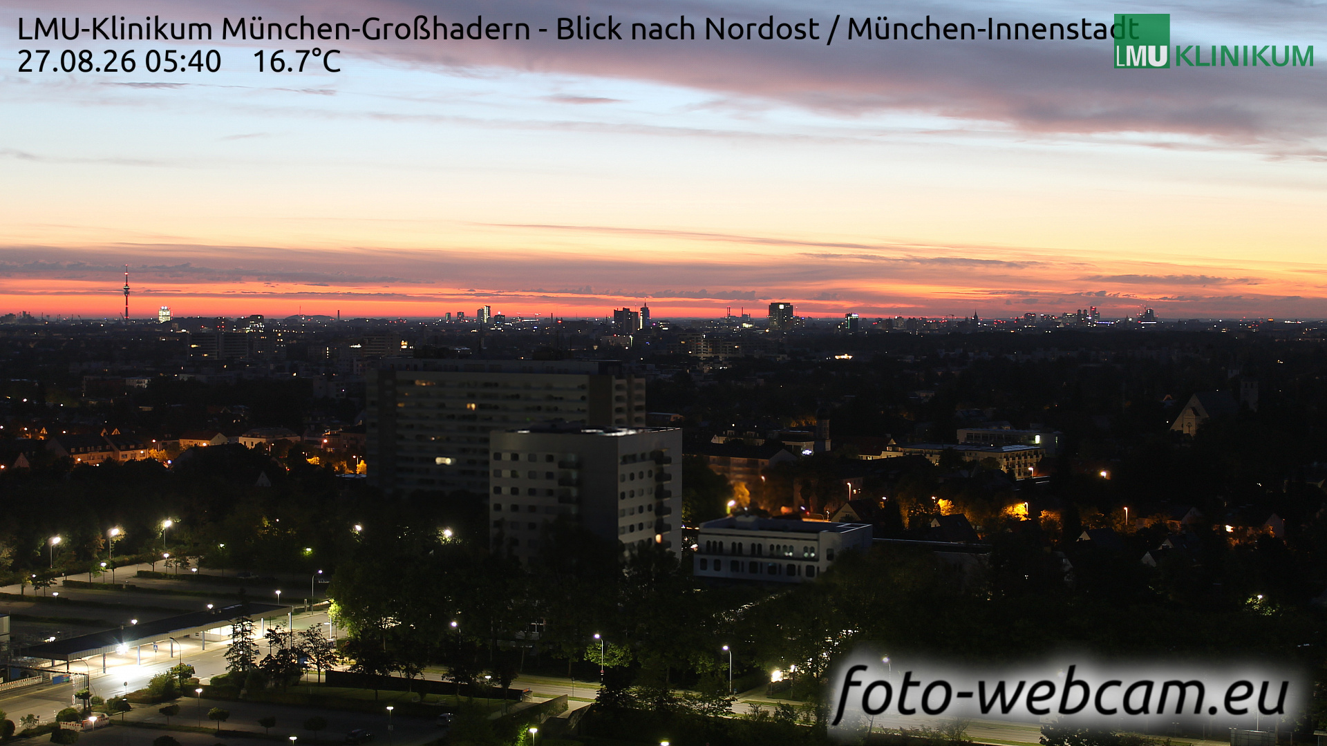 Webcam Munich: HD Panorama Freimann Süd