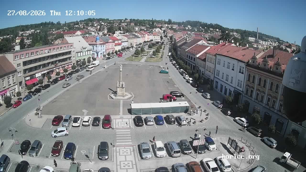 Horice: v podkrkonoší -náměstí