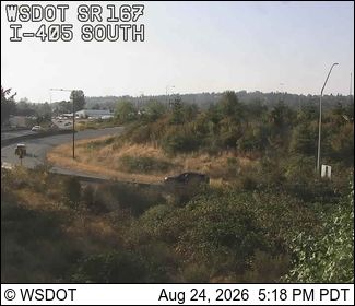 Renton: SR 167 at MP 26.1: I-405 South