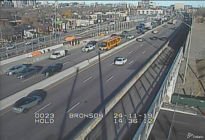 (Old) Ottawa: HWY 417 NEAR BRONSON AVENUE