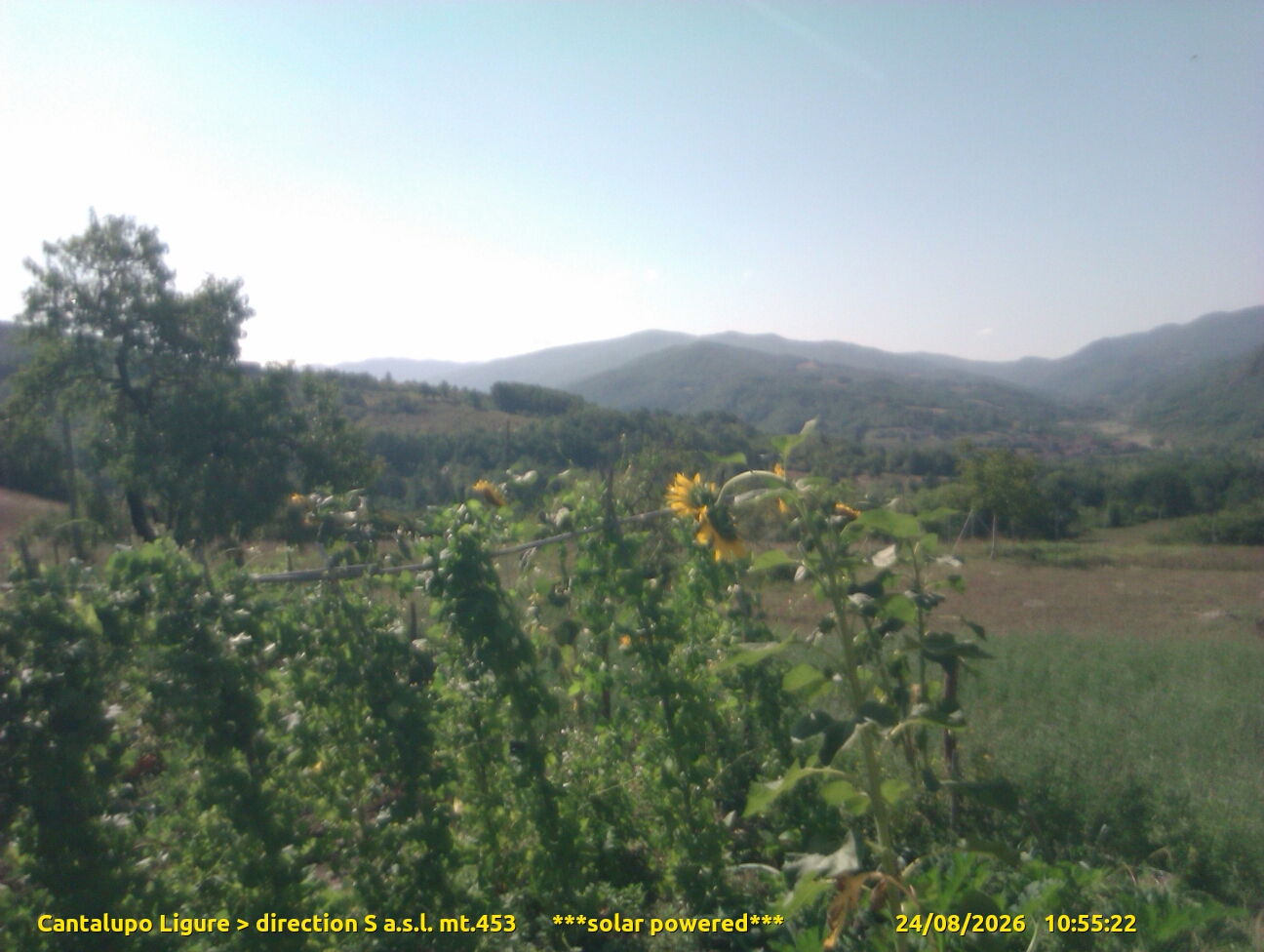 Webcam Cantalupo Ligure: Weathercam