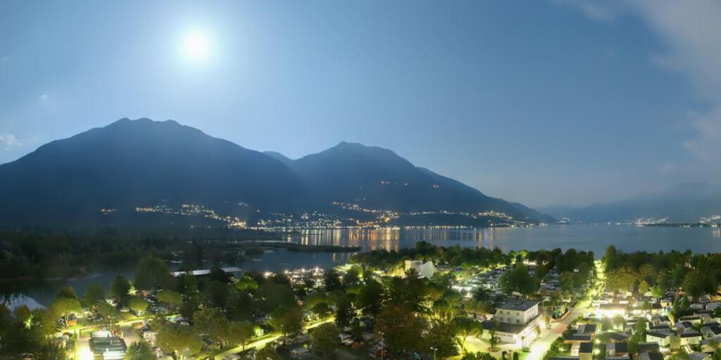Webcam Tenero: roundshot 255° Panorama Tenero - Ascona Locarno