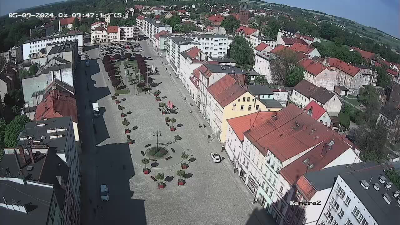 Chojnow: Market square